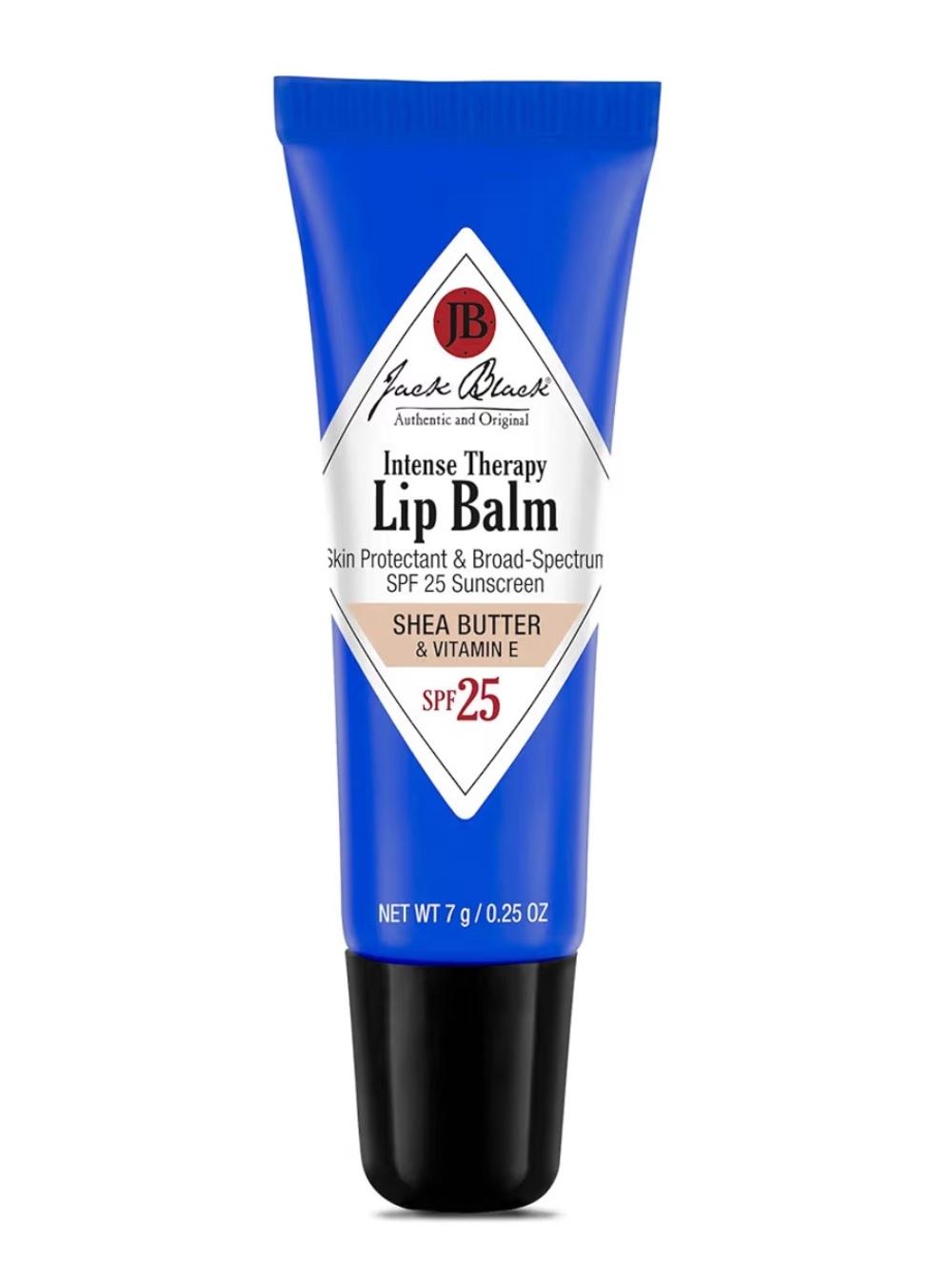 Jack Black Shea Butter Lip Balm SPF 25 Hydrating Sunscreen Protection NWT